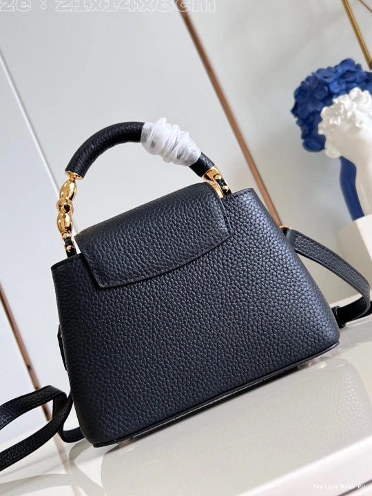 Cheap LOUIS VUITTON MINI-21*14*8CM CAPUCINES 0711